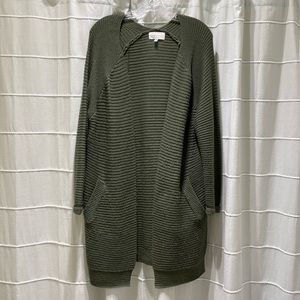 Army Green Kendall & Kylie Cardigan